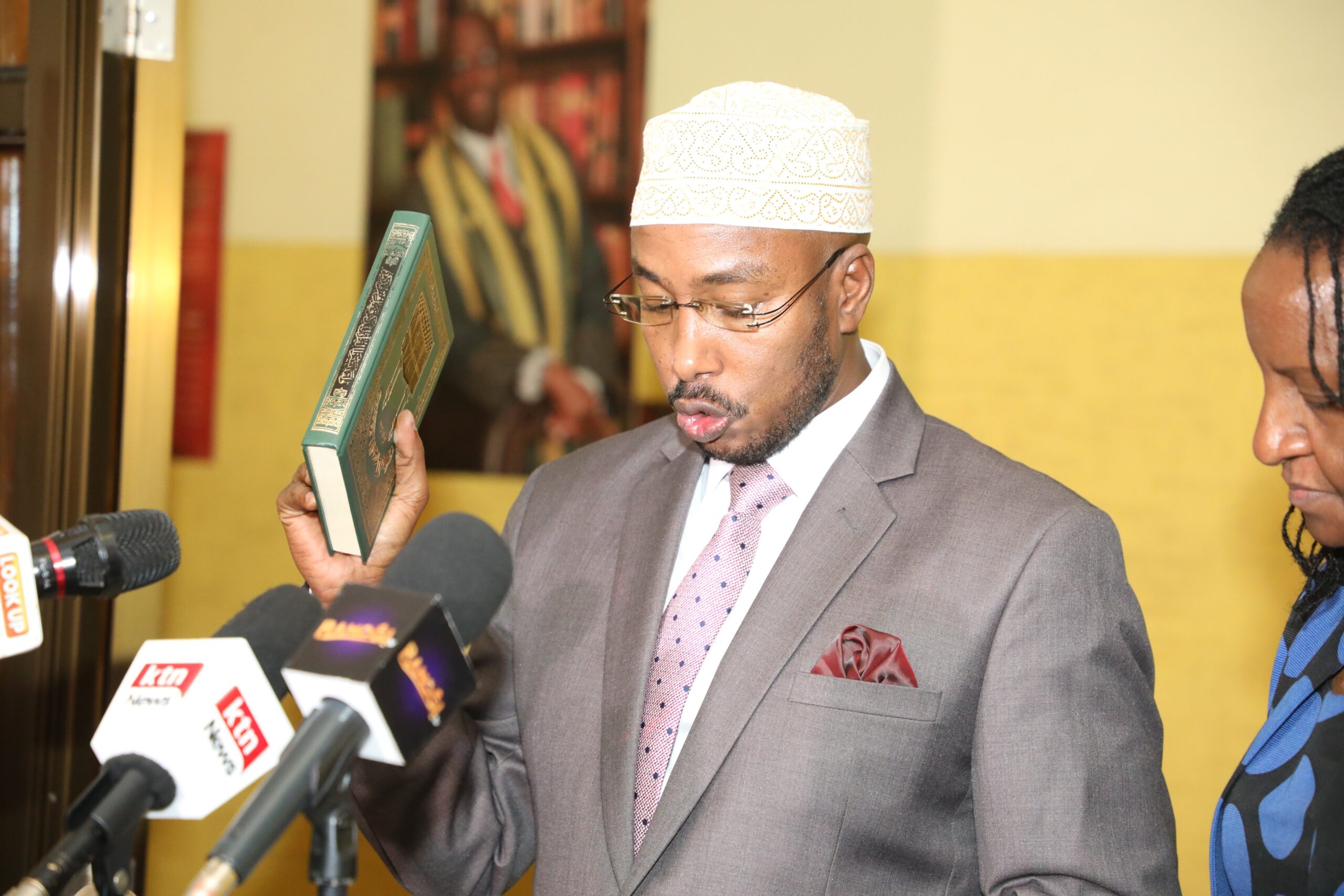 Marjan Hussein Sworn in as IEBC CEO