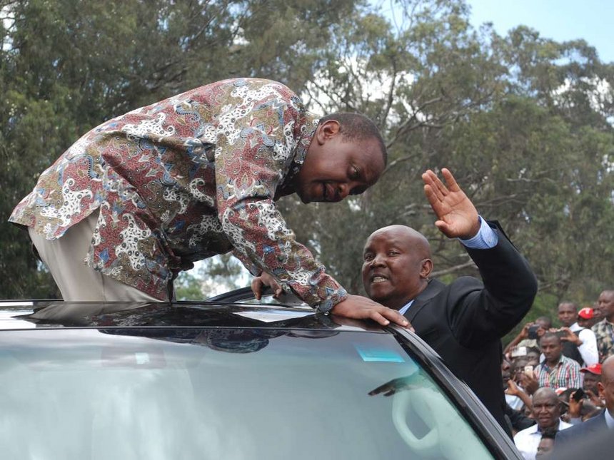Uhuru Mourns State House Comptroller’s Mother