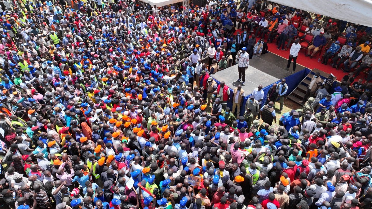Simba Arati Popularity in Kisii Amazes Raila as He Humiliates Old Guards