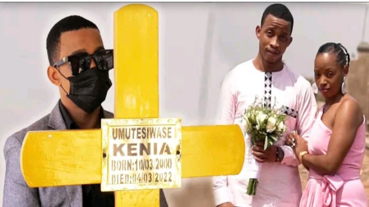 Woman Dies on Her Wedding Day, Husband Overwhelmed by Tears During Burial