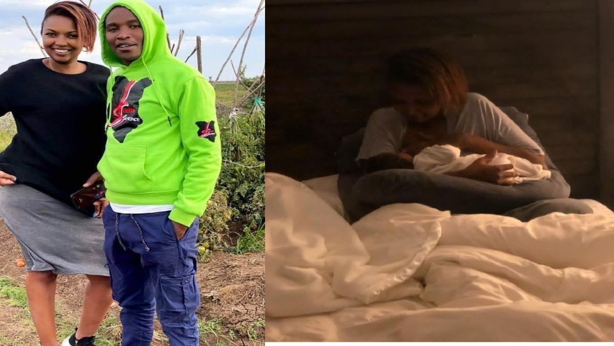 Karen Nyamu Prays That Newborn Daughter Will Take After Her, Not Samidoh