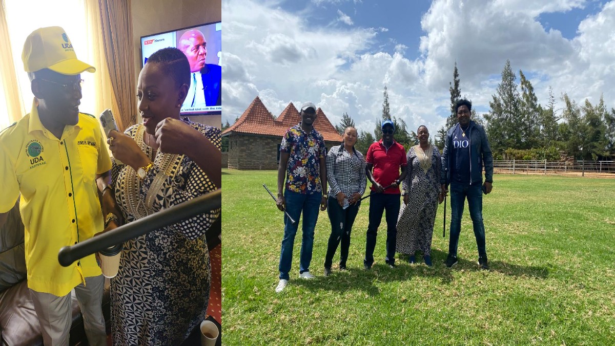 Panic in Raila Camp as Sabina Chege Spotted Mingling With Ruto Main Man