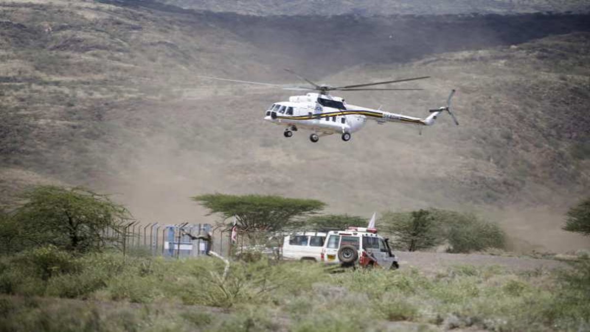 Puzzle of White Helicopter Supplying Guns to Bandits in Baringo