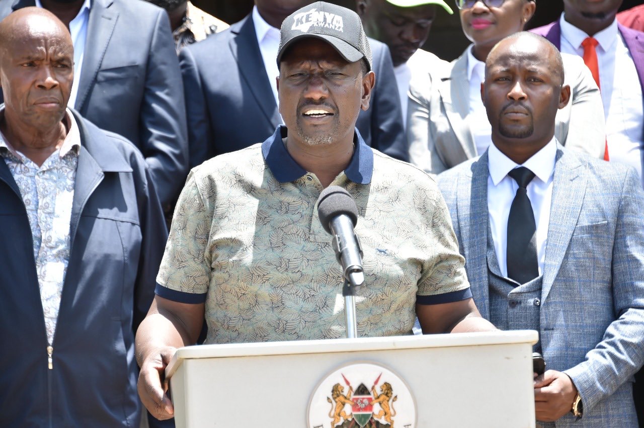 DP Ruto Unveils Aspirants For Governor And Senator in Kisii County