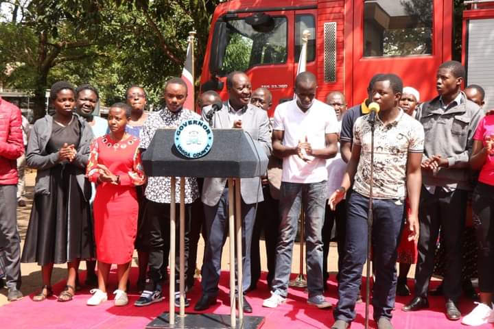 Governor Ottichilo Fetes Top KCSE Performers