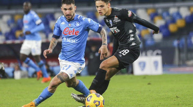 04-2022 - K24 Italy Serie A match live on Sunday, Empoli VS Napoli