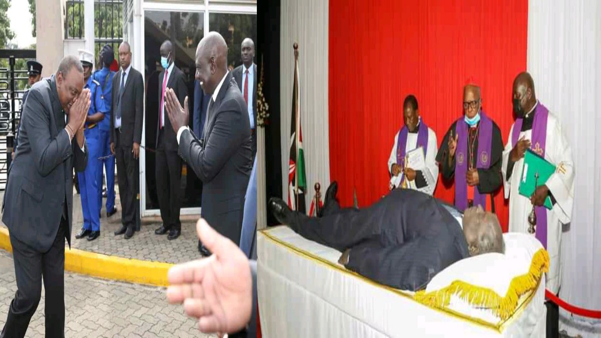 Top 10 News in Brief: Uhuru Brushes Off Ruto During Kibaki Body Viewing
