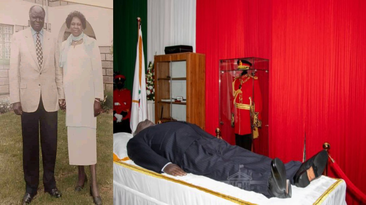 Kibaki Alleged 2nd Wife Mary Wambui Visits Family, See How Jimmy Reacted