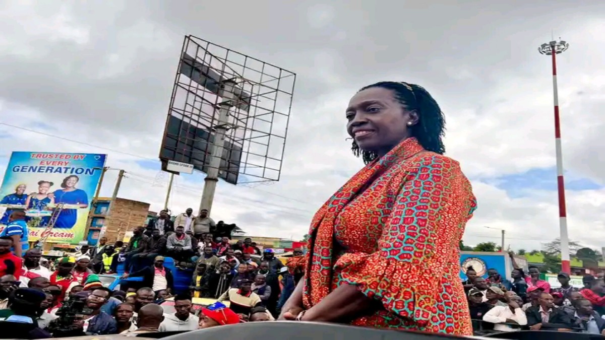 Martha Karua Gifted Chicken as She Leads Prayers After Being Labelled Atheist