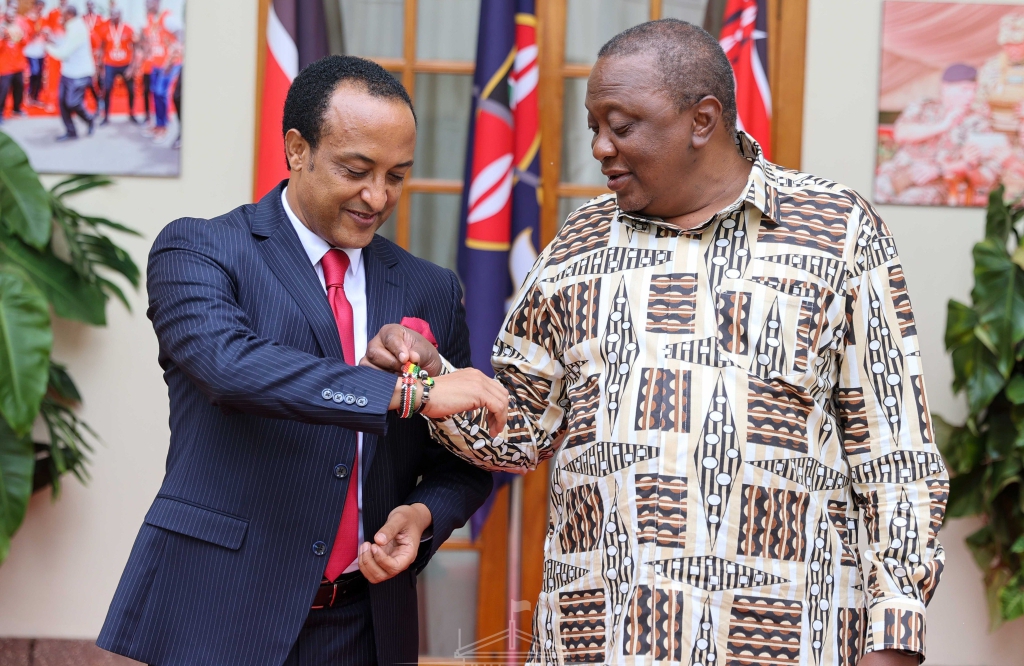 Uhuru Receives Special Message From Angola