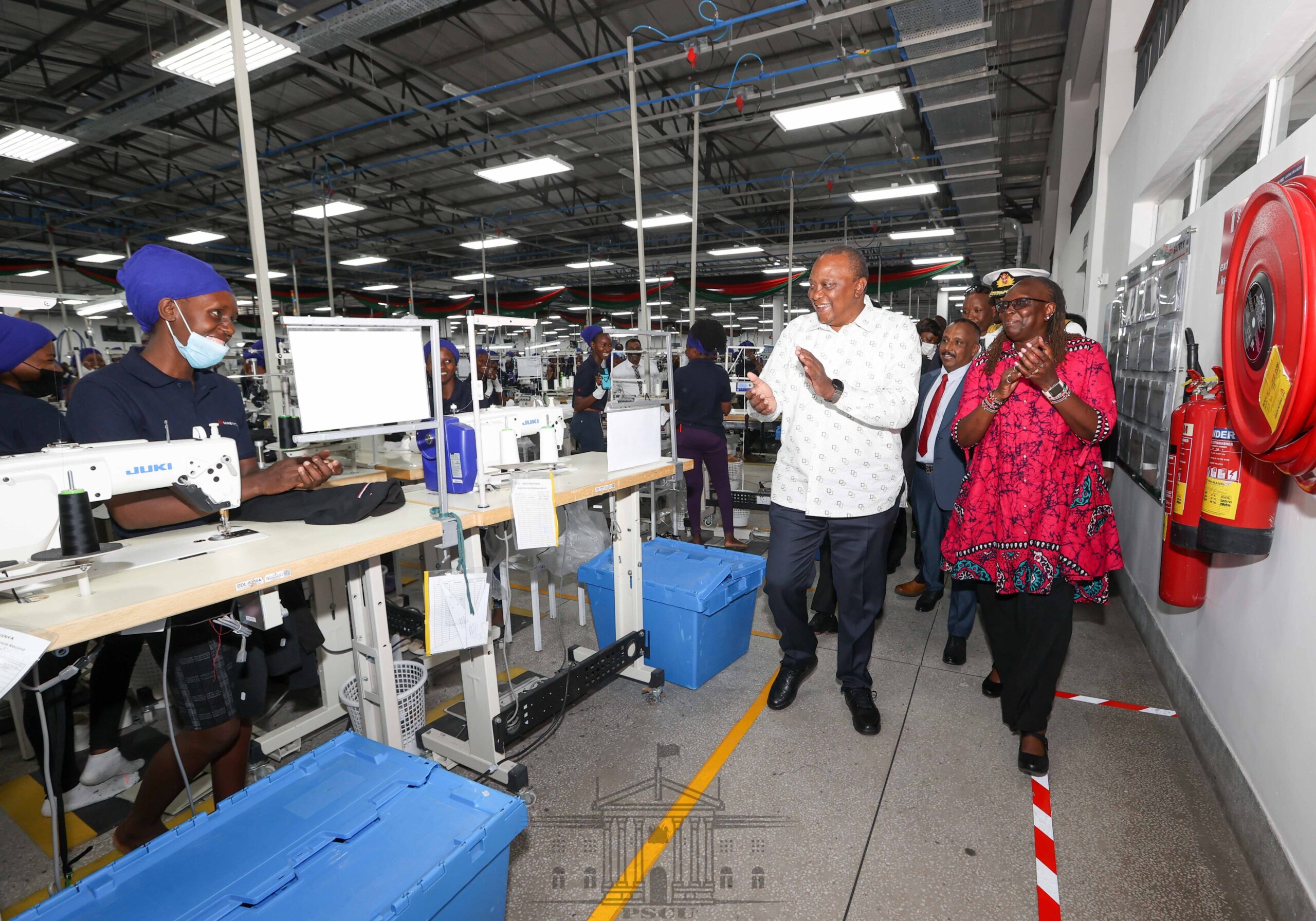 Uhuru Commissions MAS Intimates Kenya Factory