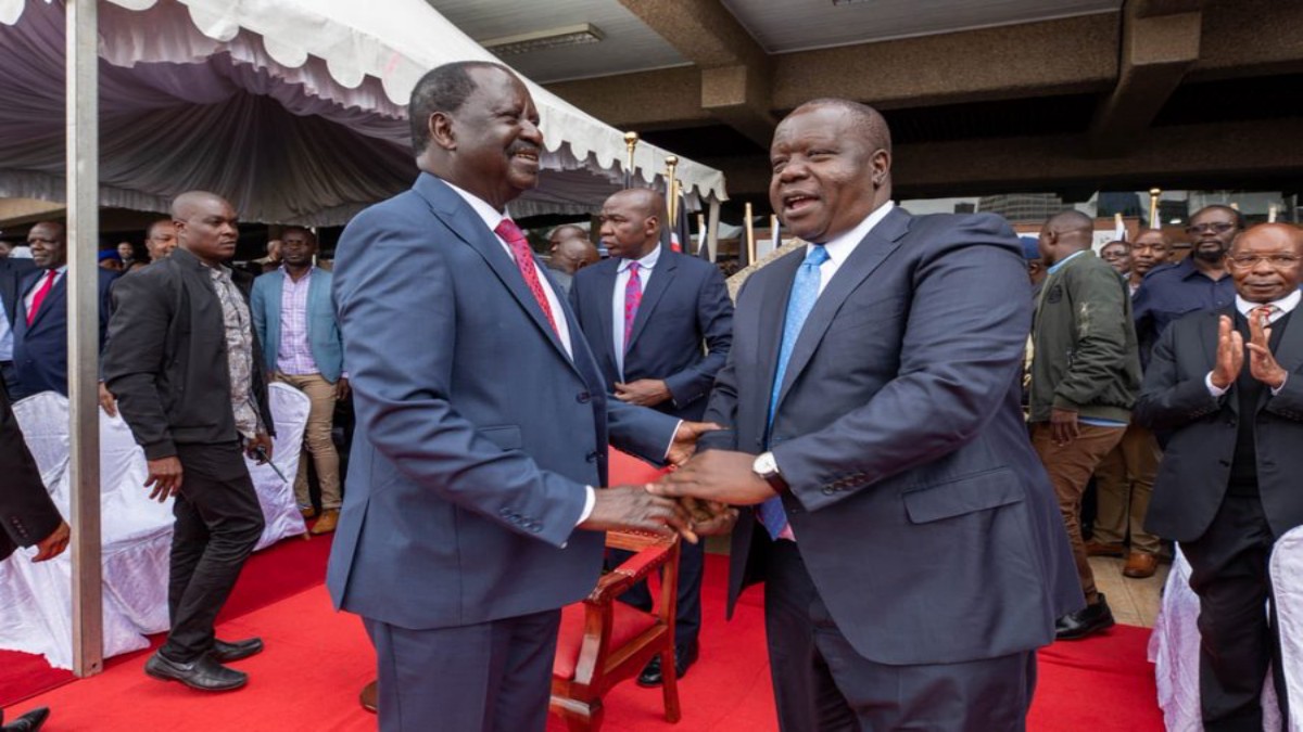 Raila Appoints Key Members of His Cabinet