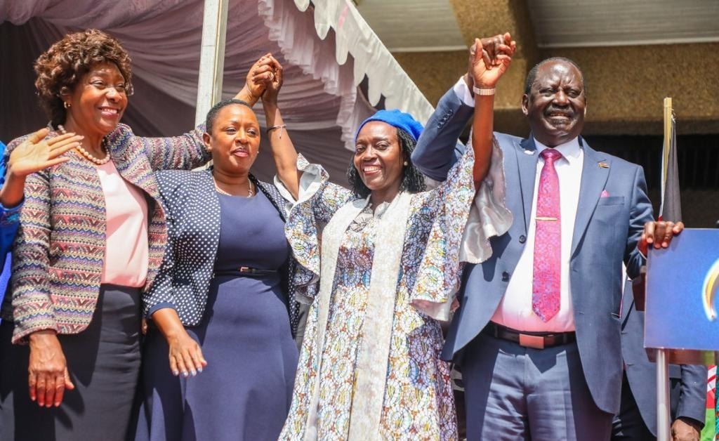 Sabina Chege Breaks Silence After Raila Appointed Karua as His Running Mate