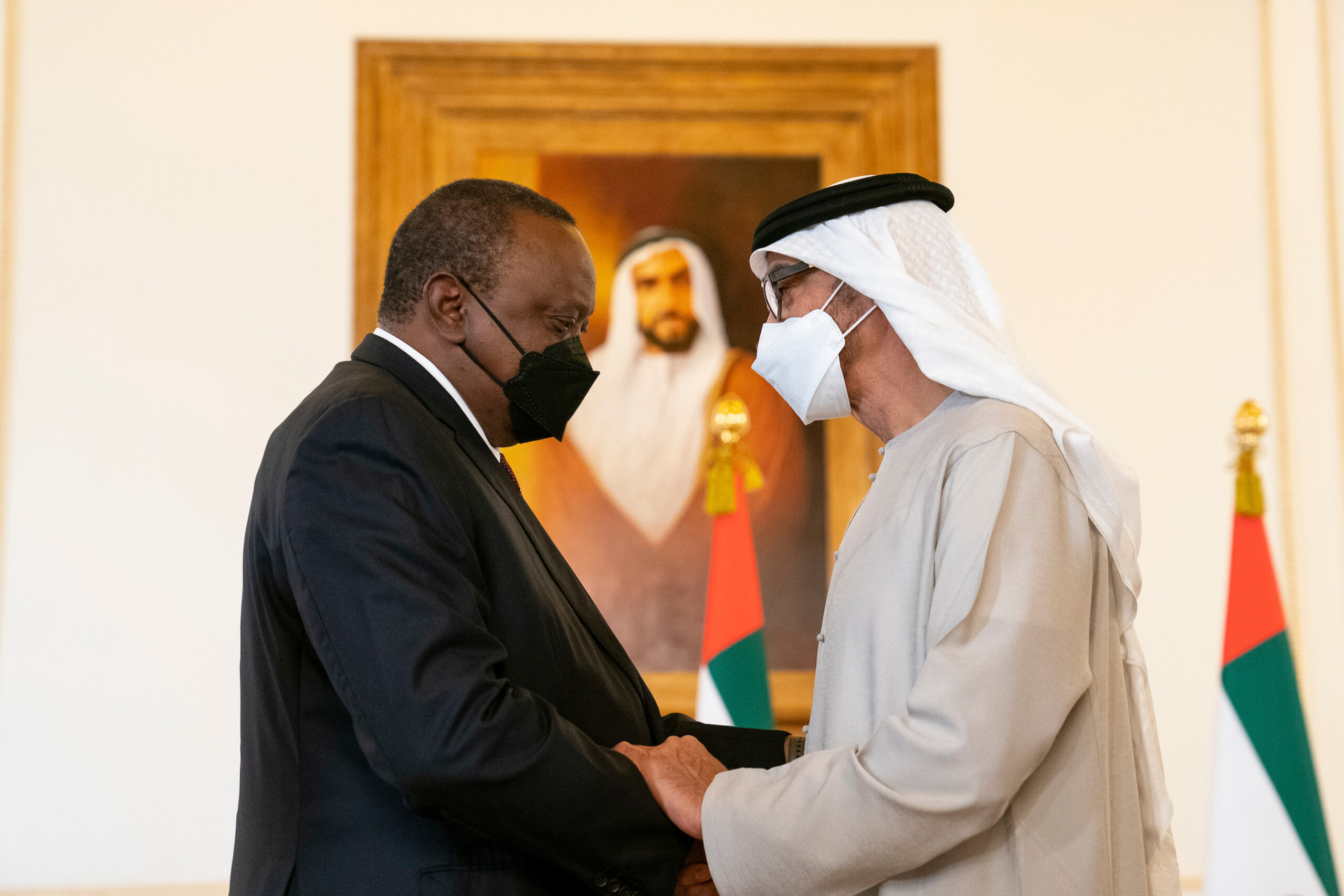 Uhuru in Abu Dhabi to Mourn Late UAE President