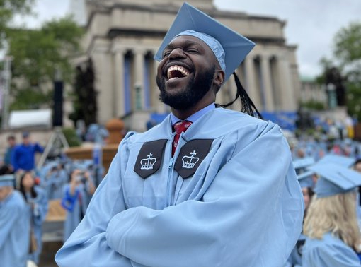 CNN’s Larry Madowo Graduates With Master’s Degree