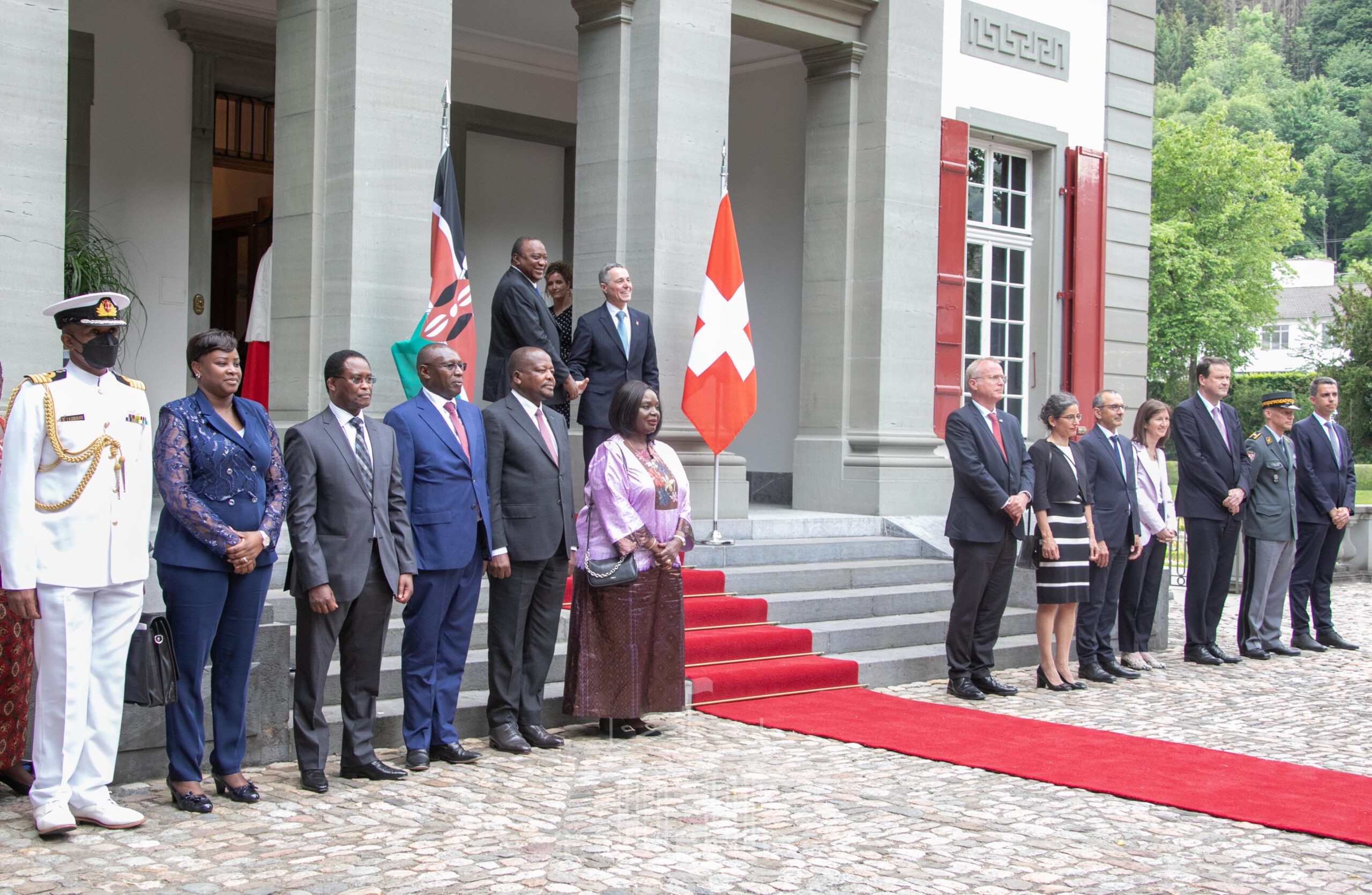 Uhuru Reaffirms Kenya’s Commitment to Enhancing Ties With Switzerland