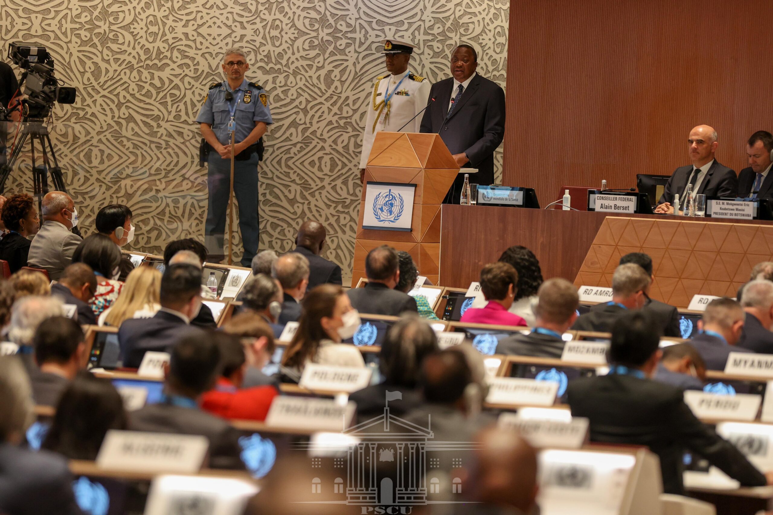 Uhuru Challenges WHO Member States to Forge a United Front in Combating Pandemics