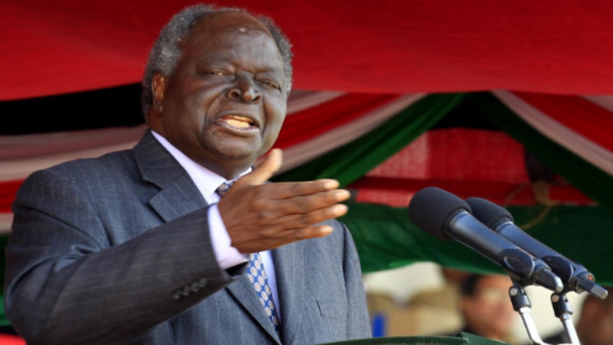 See The Bad Thing Thieves Have Done at Kibaki’s Home Days After His Burial