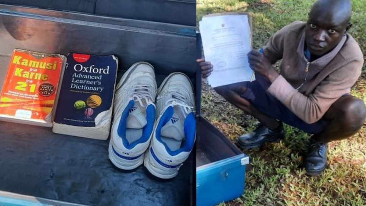 Kenyans Tearful as Orphan Joins Form One With Empty Box