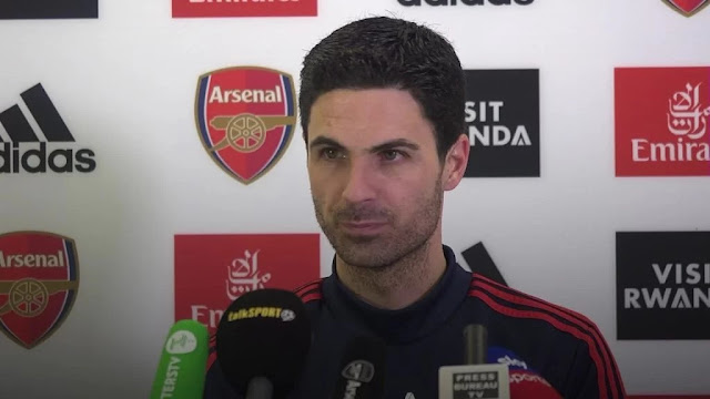 I can't speak, I'd be suspended, Mikel Arteta says after 3
