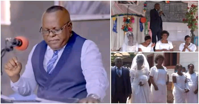 Congolese Pastor Zagabe Chiluza marries 4 virgins saying it is in the Bible