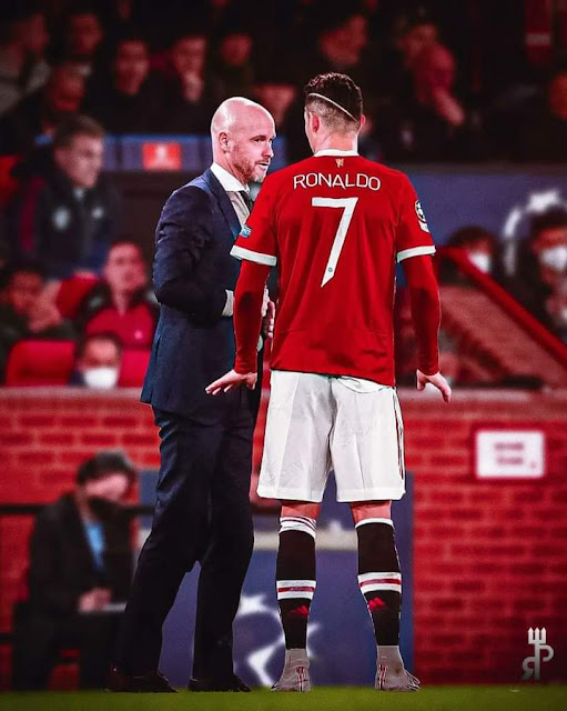 Christian Ronaldo's statement on Erik ten Hag causes an uproar online