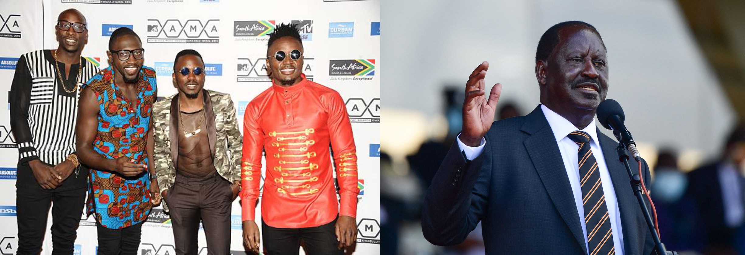 ‘Kwendeni! ‘ Sauti Sol’s Bien Tells Raila Supporters to Unsubscribe