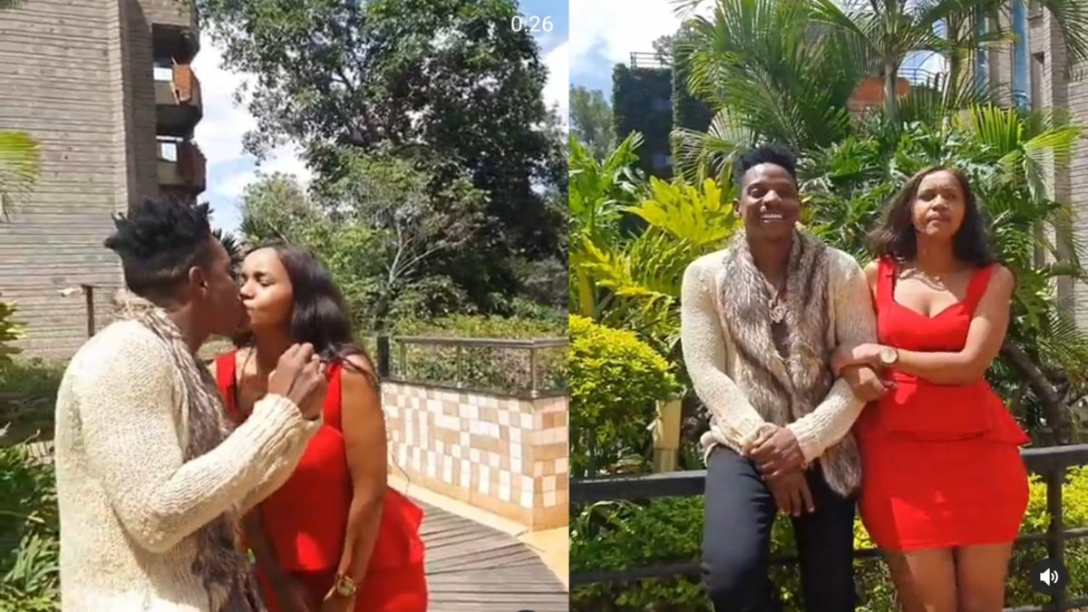 Kenya's Comedian Eric Omondi is at it again, see what he did to DJ Makena