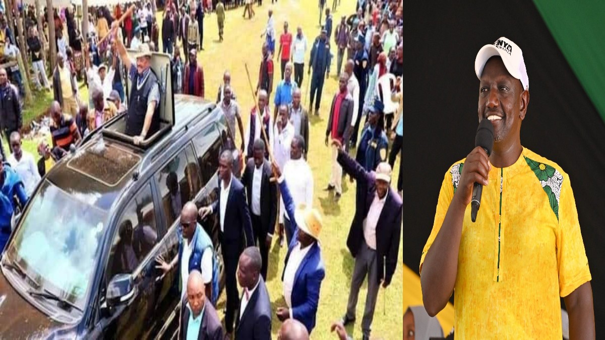 Kesses MP Swarup Mishra Forced to Use Armoured Car as Ruto Incites Locals Against Him