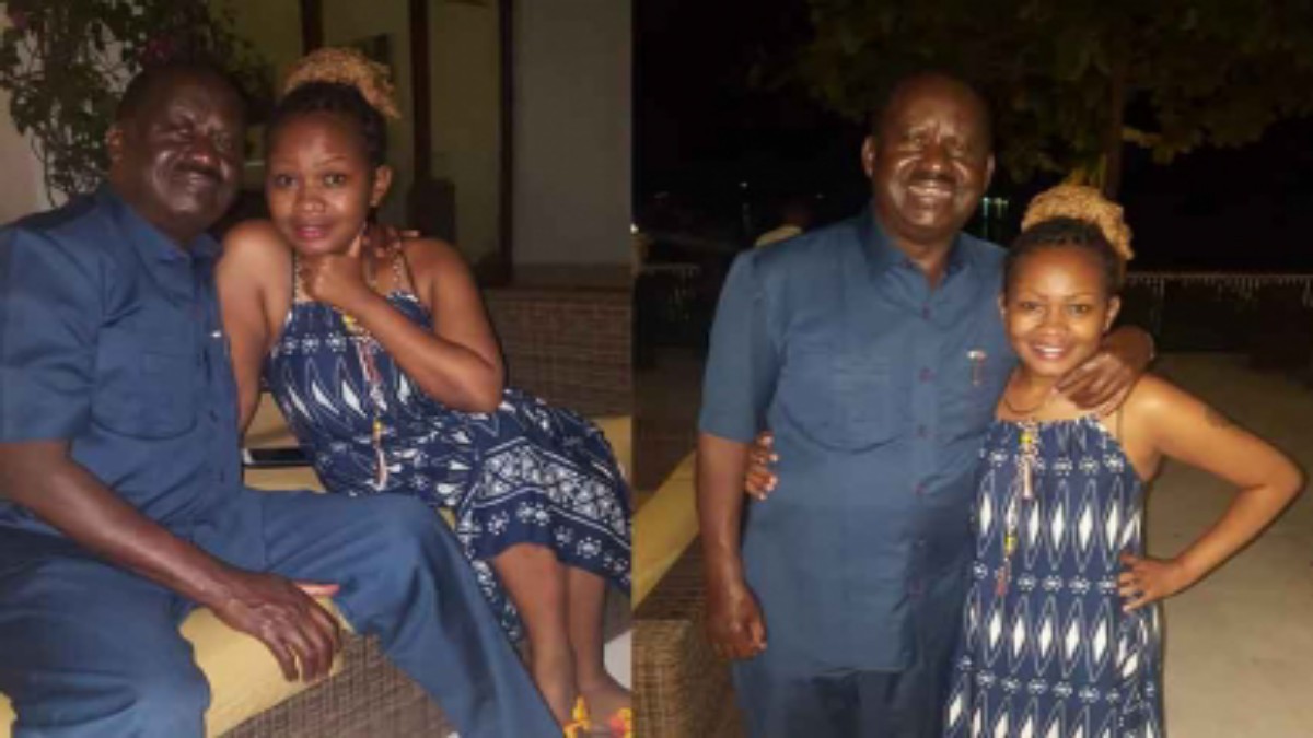 Lady Thought to Be Raila ‘Mpango Wa Kando’ Airs Her Side of the Story