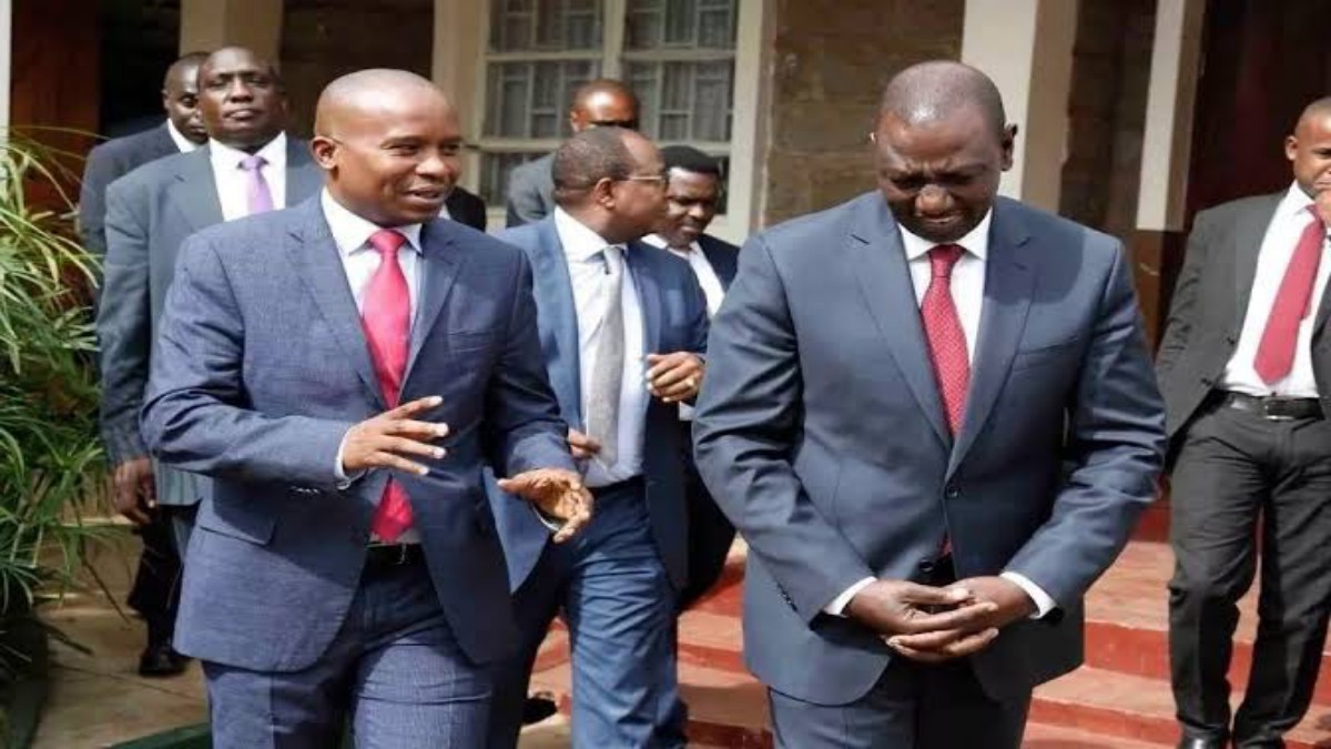 Kithure Kindiki Refuses to Attend Unveiling of Rigathi as Ruto’s Running Mate