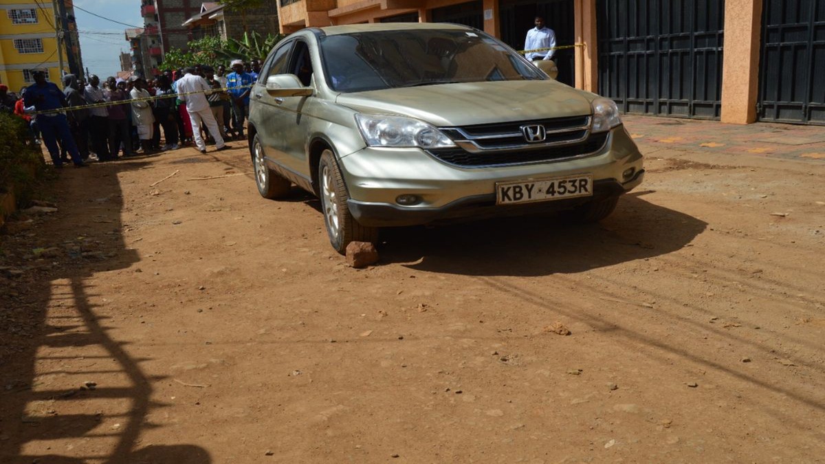 Shock as Man Sprayed With Bullets In Front of His Daughter in Kasarani