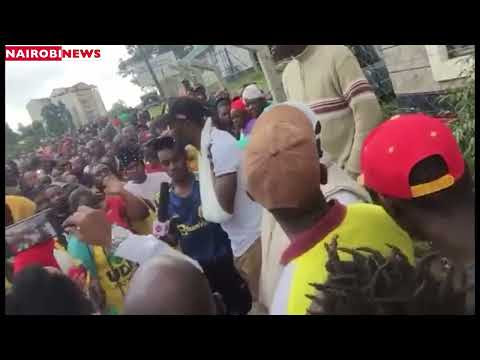 [Video] McDonald Mariga attacked by hired goons, point fingers to Kibra popular politician