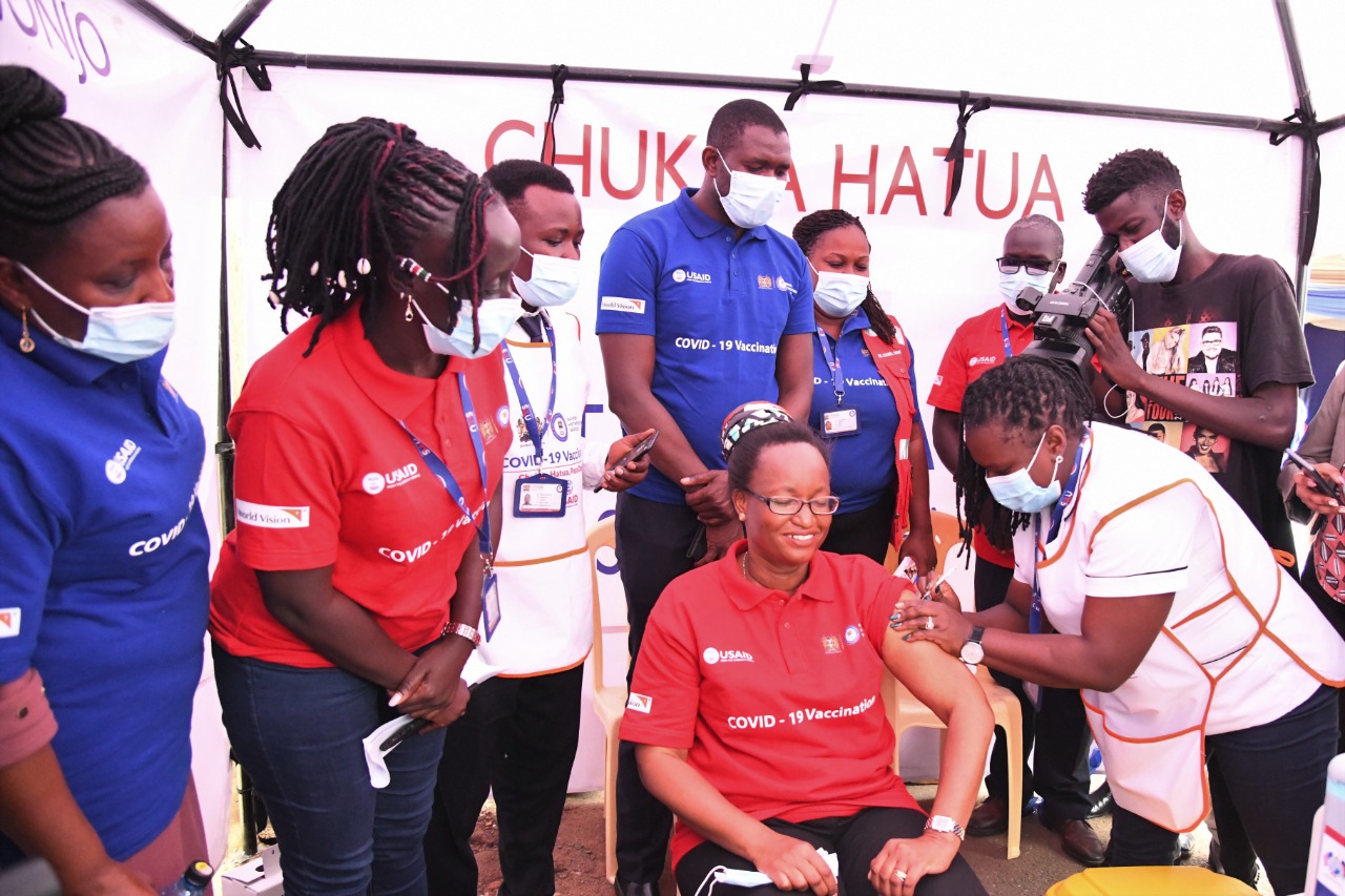 Govt Launches Covid-19 Vaccination Campaign Targeting Nairobi Residents
