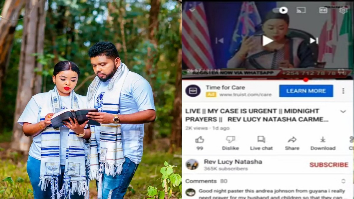 Lucy Natasha Deletes Nasty Video of Hubby Asking Money For Miracles